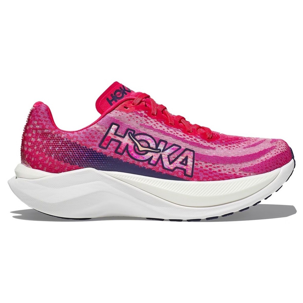 Hoka Mach X Womens 10 Running Shoes Pink Rosebloom White
